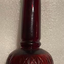 Vintage Avon Glass Perfume Bottle Empty 
