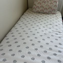 Twin Bed Frame & Mattress
