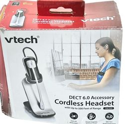 VTech Cordless Headset IS6200 500ft Range Charging Cradle DECT 6.0