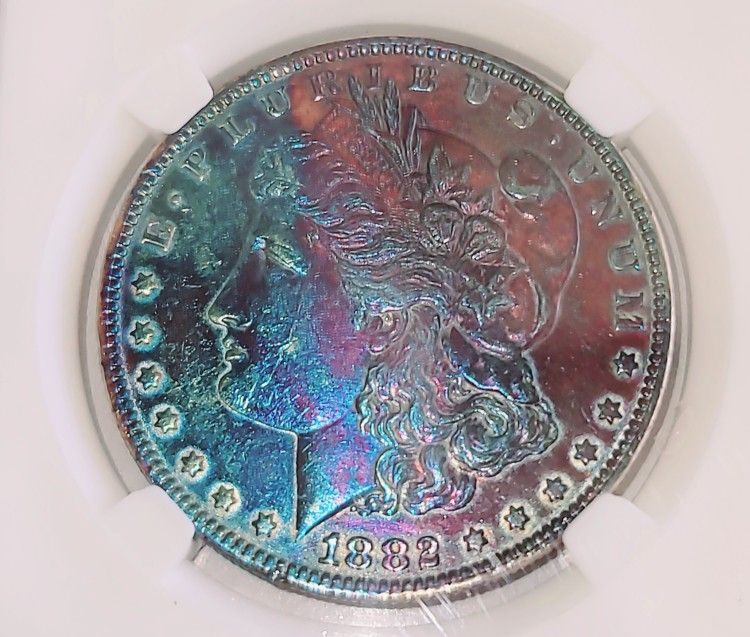 1882-S Morgan Silver Dollar MS65 PL