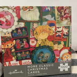 Hallmark Puzzle Christmas Cards 