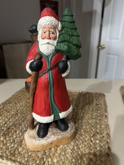 Wooden Santa (11x5