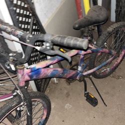 Pink And Blue Outcast Girls Bike Bicycle