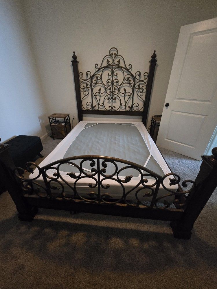 Bed Frame and Box Spring