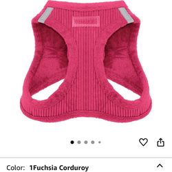 BRAND NEW Fuzzy Pink Harness Medium