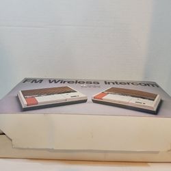 Vintage FM Wireless Intercom