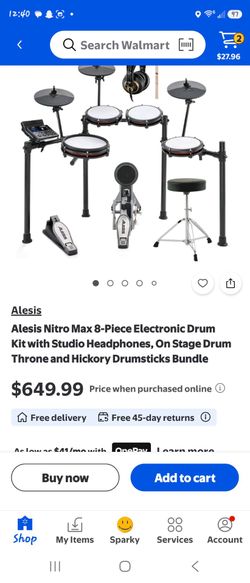 Alesis Nitro Max Electric Drum Set
