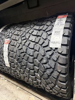 37/12.50R17 Bfgoodrich All Terrain Tires KDR3 / Only 3 tires Available !!