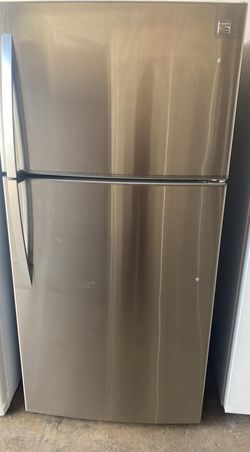 Kenmore Top Mount Stainless Steel Fridge
