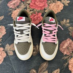 Nike Air Jordan  1 Low OG SP Travis Scott Medium Olive