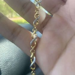 Lab Diamond Bracelet 7.5 Inches 