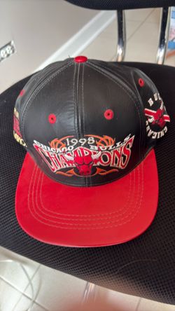 Leather champion ships hat never worn it made of rich leather with the memories of the past a must to have