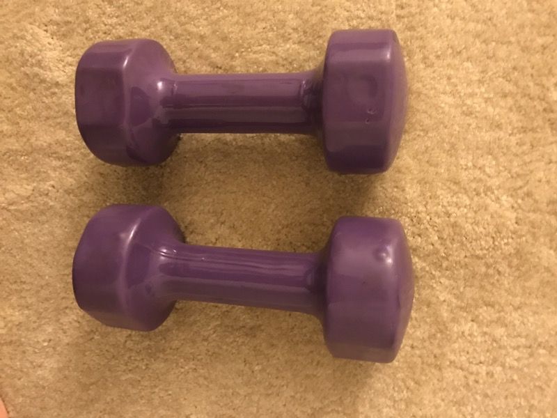 Dumbbells, set of 8lbs, total 16lbs