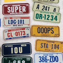 Collectible Vintage Post Ceral Mini Plates 