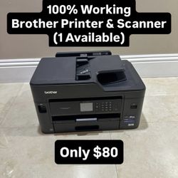 100% Working Brother Printer & Scanner (Only 1 Available) Pickup Today!