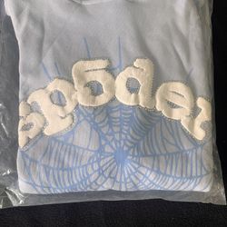blue Sp5der Hoodie 