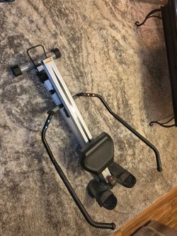 rowing machine.