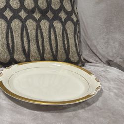  Bracelet Syracuse China Old Ivory  Oval Serving Platter 