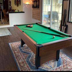 Mizerak Compact Pool Table 6.5’ 