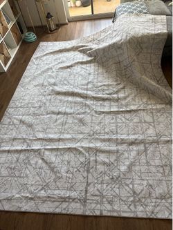 Washable area rug