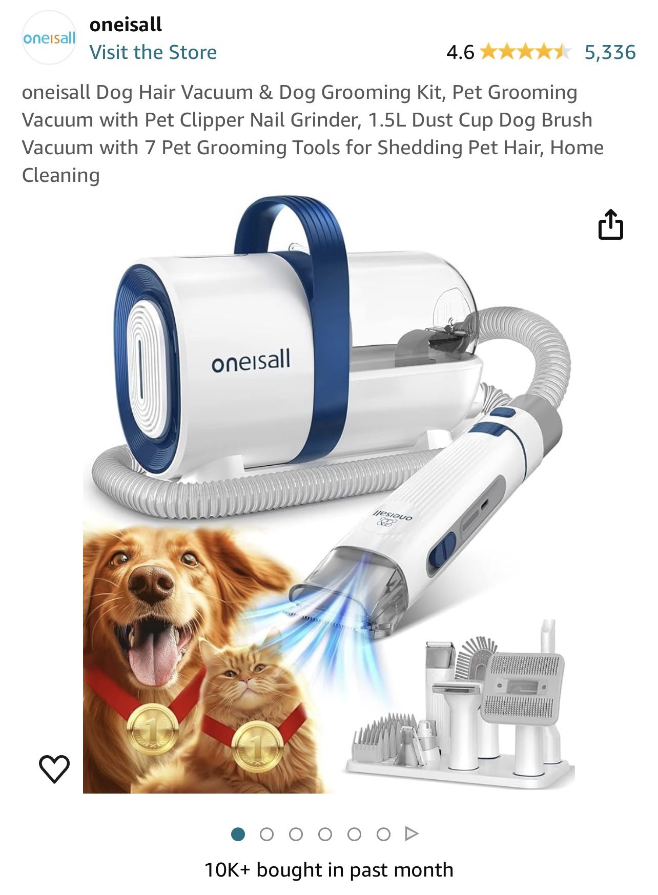 PET GROOMING KIT (7 Pet Tools)