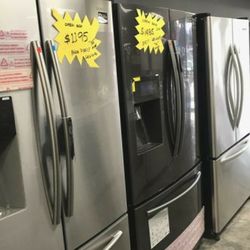 Samsung Refrigerator Stainless VIRTUAL APPOINTMENT AVAILABLE