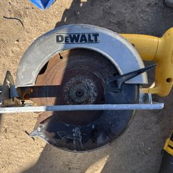 The item is a Dewalt DW939 18V Cordless Circular Saw (tool only). 