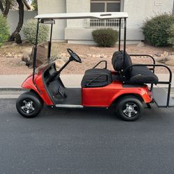 Ezgo Txt Golf Cart Carts with title four seater