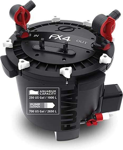 Fluval FX4 Canister Aquarium Filter Made In Italy