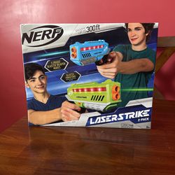 Nerf Laser Strike 2 Pack New 