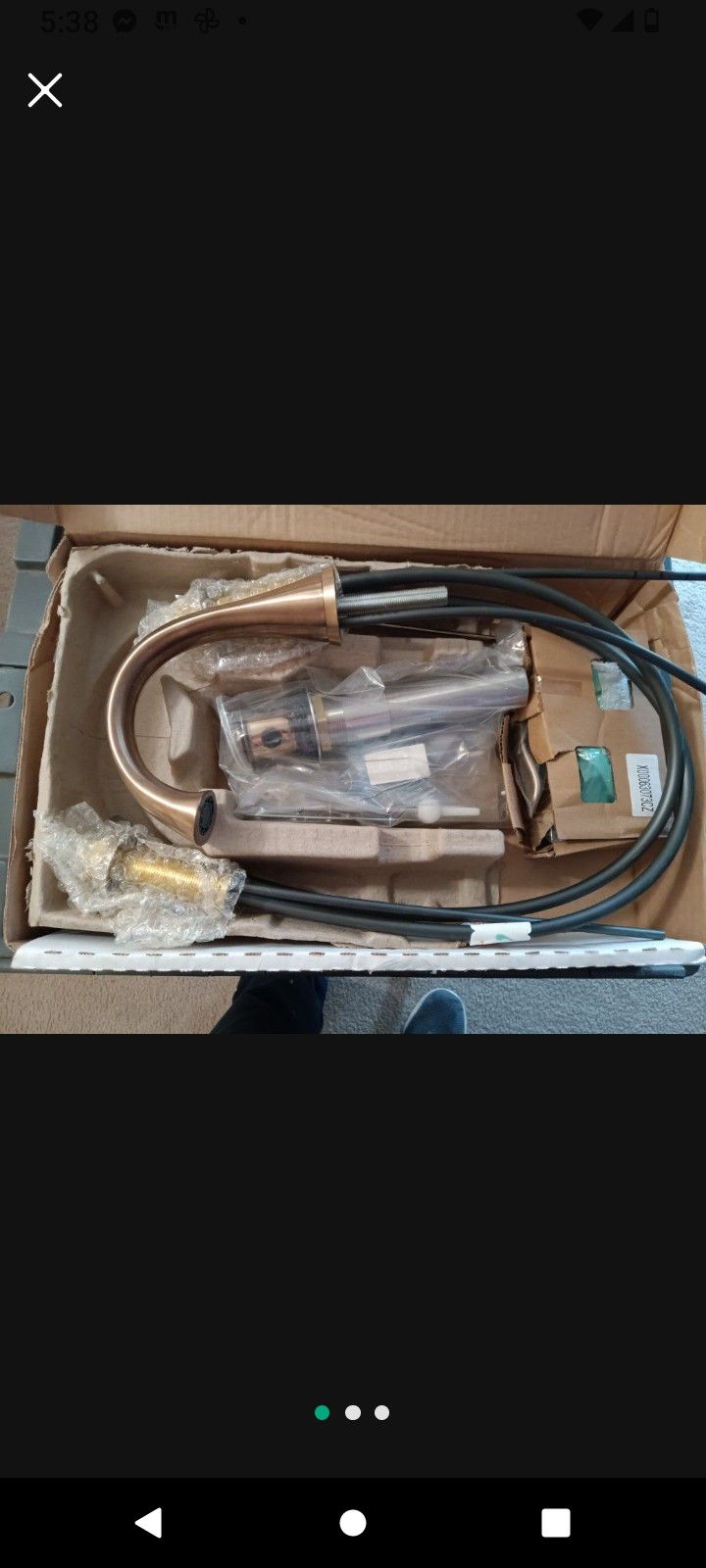 Delta Champagne Bathroom Faucet