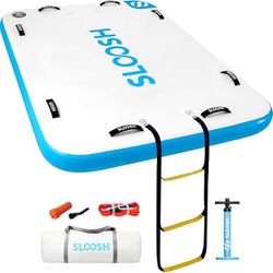 SLOOSH Inflatable Floating Dock,