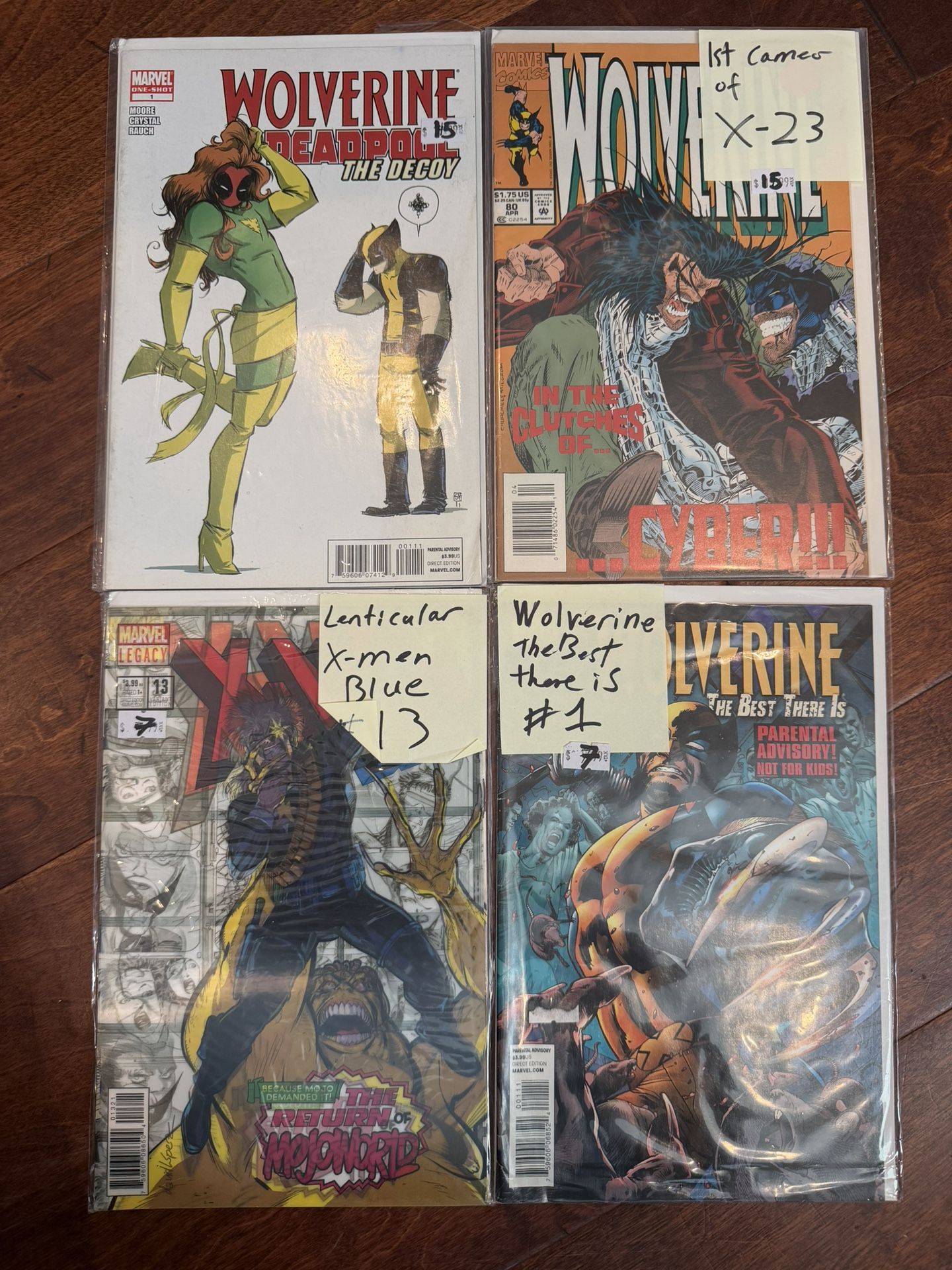 Wolverine Comics Lot