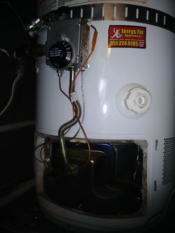Water heater fixed
