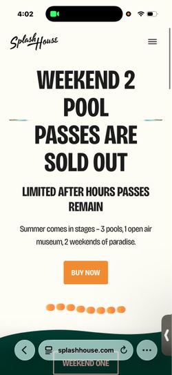 Splash house ga ticket