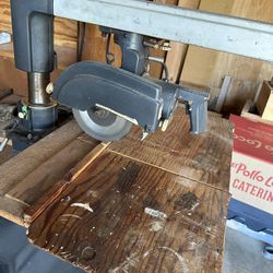 Vintage Craftsman Radial Arm Saw