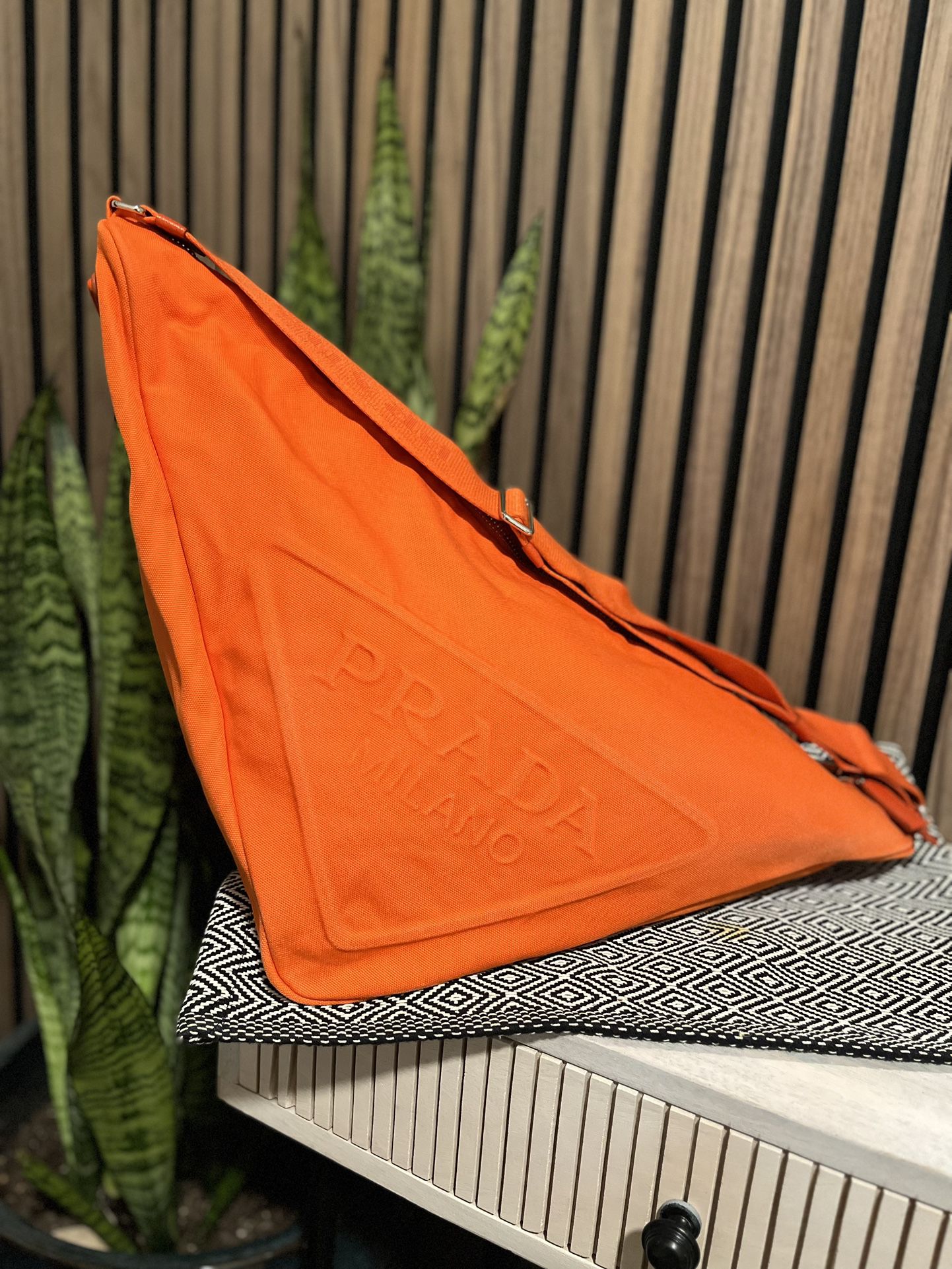Prada Triangle Bag Large