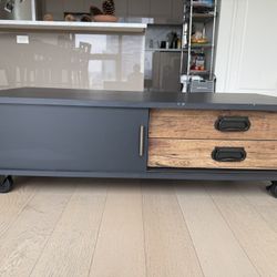 Rolling Console Table 