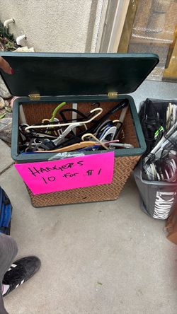 Bunch of hangers
