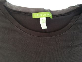 Brown short sleeve shirt women's