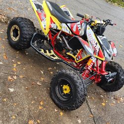 Honda 2005 Trx450er Negro y Amarillo, Excelentes condiciones 