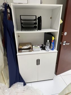 White Galant base cabinet 