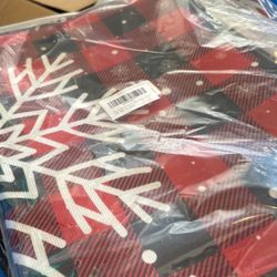 christmas door step shoes carpet