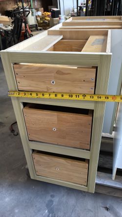 Cabinets various sizes