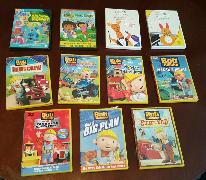 Bob the Builder DVDs