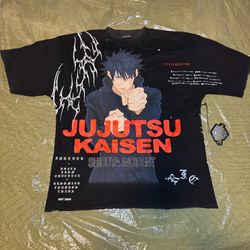 Civil Regime x Jujutsu Kaisen Megumi Shirt - Size M