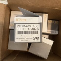 Mazda CX-5 OEM oil filter PE01-14-302B Made in Japan