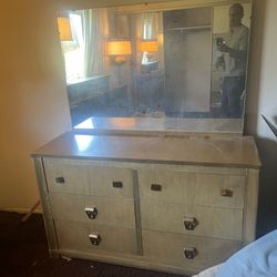 Vintage Dresser With Or Without Mirror 
