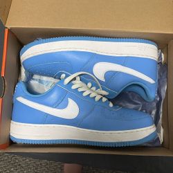 Nike Air Force 1 Low '07 Retro Color of the Month University Blue Size 10 Men’s 