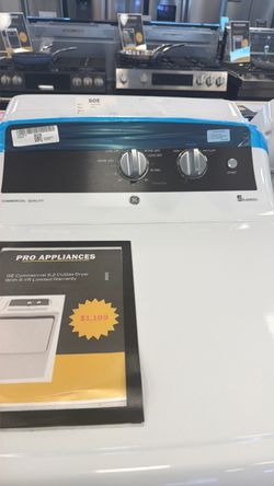 GE Commercial Front Load Gas Dryer